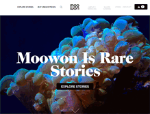 Tablet Screenshot of moowon.com